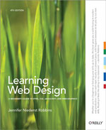 Learning Web Design book cover